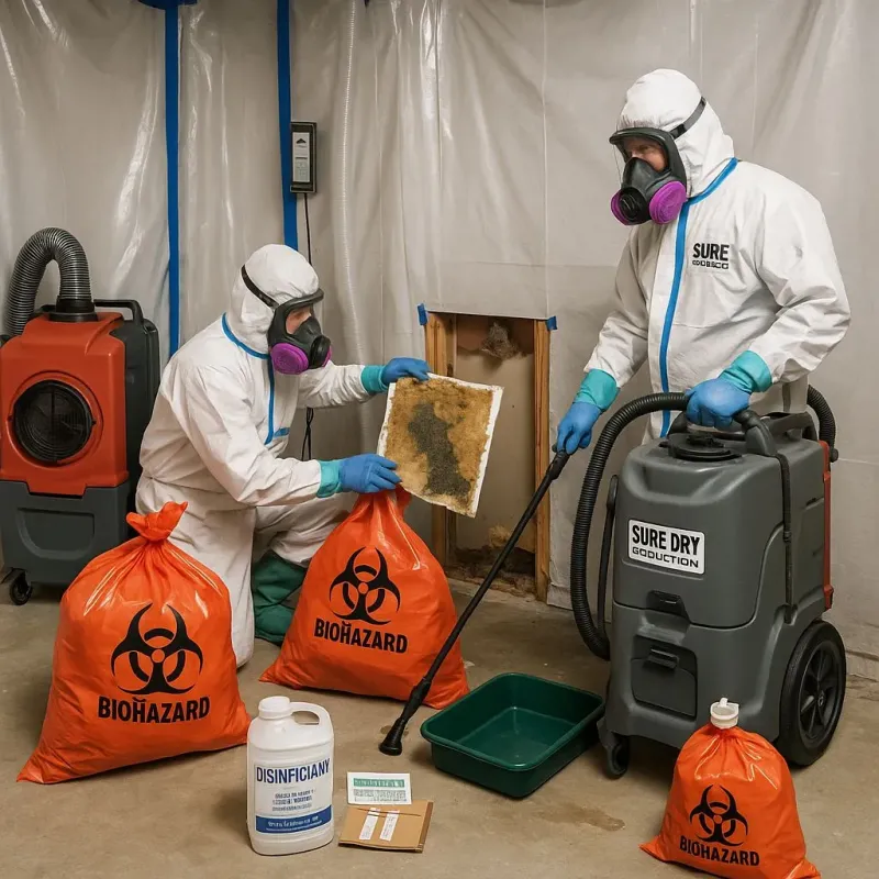 Contaminated Water Handling Protocols process in North Druid Hills, GA