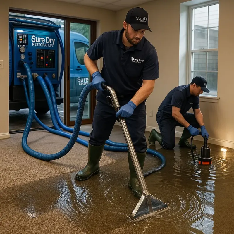 Water Extraction and Removal process in North Druid Hills, GA